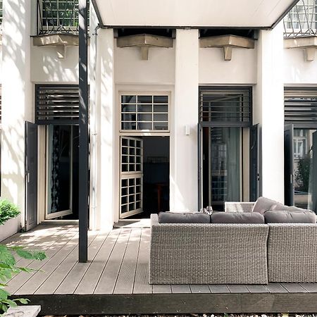 Designer Loft-Ferienwohnung Im Zentrum Mit Tiefgaragen-Parkplatz, Waschmaschine Und Privatterrasse Leipzig Dış mekan fotoğraf